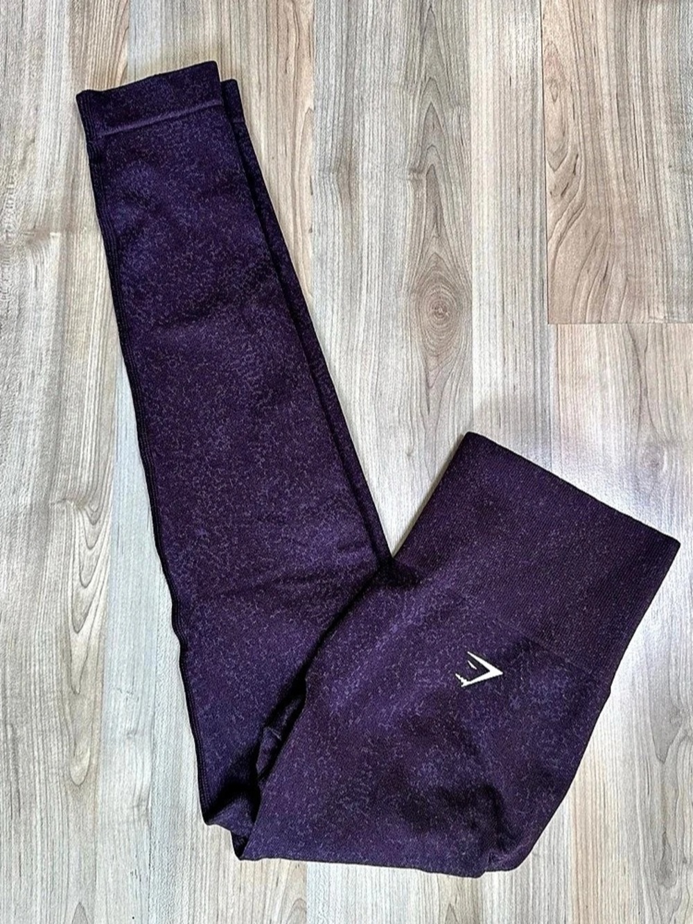 Gymshark Adapt Fleck Seamless Leggings in Dark Purple Size XS
